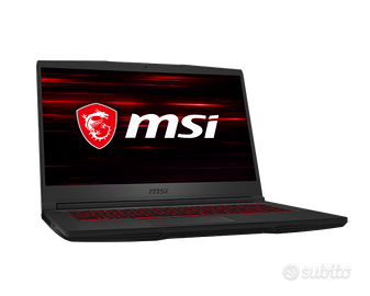 Msi gf65 thin I5 RTX 3060 32gb RAM 1,5 Tb Trattabi