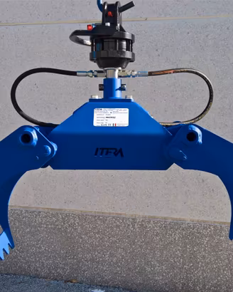 Pinza Legna 80cm con Rotatore Idraulico 10qli