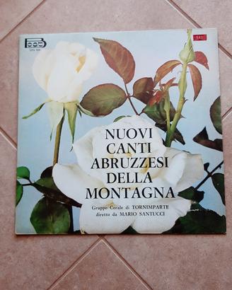 vinile canti abruzzesi della montagna