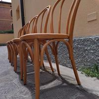 Sedie Thonet Faggio Naturale, 6 pezzi, anche 2 o 4