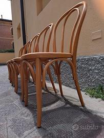 Sedie Thonet Faggio Naturale, 6 pezzi, anche 2 o 4