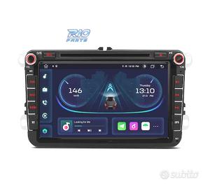 RADIO GPS ANDROID 14 PER VOLKSWAGEN VW GOLF POLO P