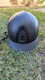 Casco equitazione KEP Italia Cromo nero taglia M55