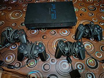 PS2 Fat + 4 Controller + Lotto 9 Giochi (GTA)