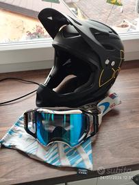 OAKLEY maschera+ casco DH/ENDURO