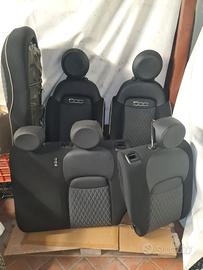 sedili fiat 500 X anteriori e posteriori