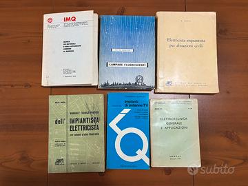 Libri vintage elettricista