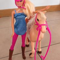 Barbie a cavallo