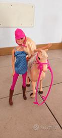 Barbie a cavallo
