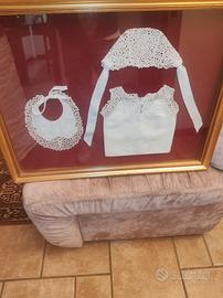 Quadro con pizzo di Cantu