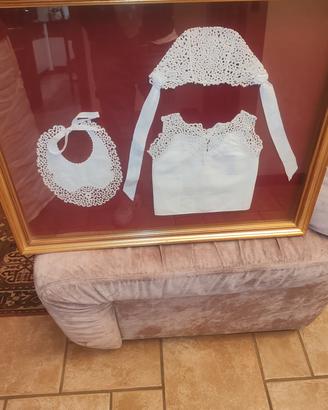 Quadro con pizzo di Cantu