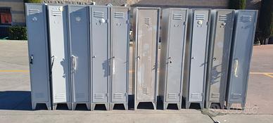 Armadietti in ferro singoli