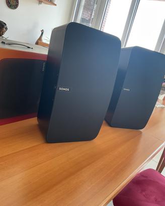 Coppia Sonos Play :5 Gen.2 con scatole
