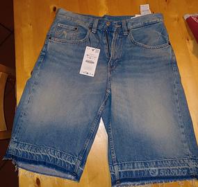 Pantaloncini Bermuda  ZARA Baggy Short denim Tg 46
