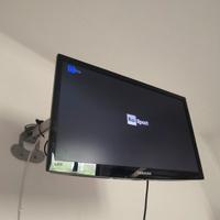 TV Samsung Full HD - 22. con braccio da parete 