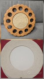 12 sottopiatti + 1 sottopentola