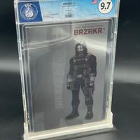 BRZRKR #1 –EGC 9.7 Fourth Print Foil Keanu Reeves