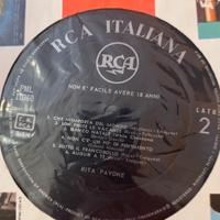 Vinile Rita Pavone primissima stampa IT