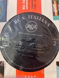 Vinile Rita Pavone primissima stampa IT
