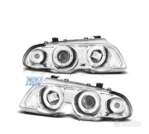 FARI BMW E46 4 PORTE 98-01 ANGEL EYES CCFL FONDO C