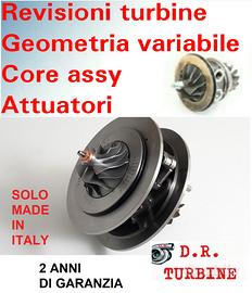 Turbina core assy 1.5 dci dacia renault nissan