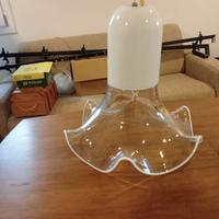 Lampadario vintage Leucos murano