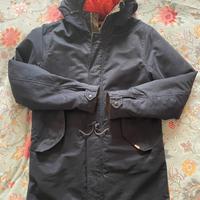 Parka blu con cappuccio Jack & Jones tg. M