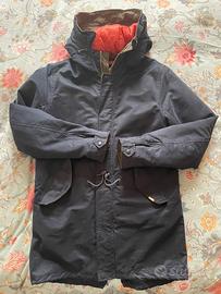 Parka blu con cappuccio Jack & Jones tg. M