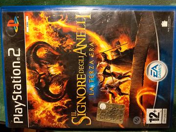 Ps2 gioco  Il signore degli anelli la terza era