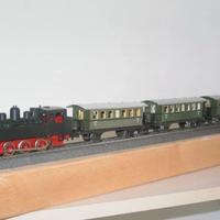 TRENO Marklin passeggeri - Locomotore vapore - H0