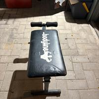 Panca piana palestra addominali