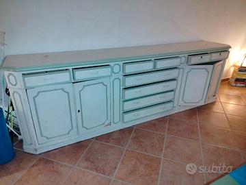  credenza - mobile da pranzo da ristrutturare 
