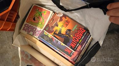 fumetti vintage sacchetto 