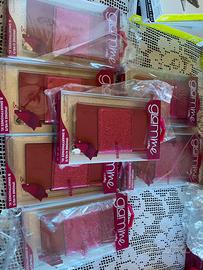 Sette custodie Pochette glitter