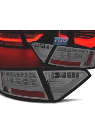 FANALI A LED BAR AHUMATI PER AUDI A5 07-11