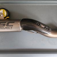 Scarico SC-Project CR-T titanio per Monster 1200