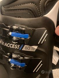 SCARPONI SCI UOMO SALOMON X ACCESS 80 NERI (usati)