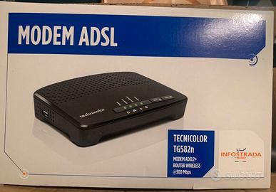 Modem adsl TECNICOLOR TG582n
