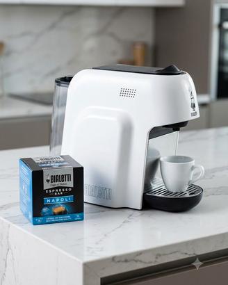 Macchina da caffè espresso Bialetti con capsule