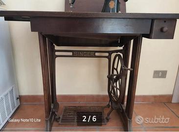 macchina da cucire anno 900