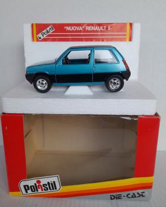 MODELLO AUTO RENAULT SUPER 5 NO BURAGO MEBETOYS