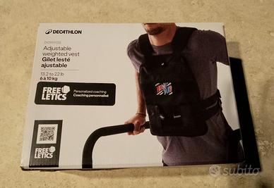 Gilet zavorrato 10 kg Decathlon regolabile