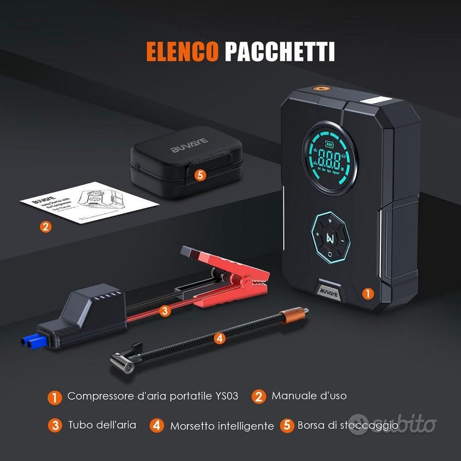 Avviatore di emergenza portatile per auto - Vendita in Accessori auto 