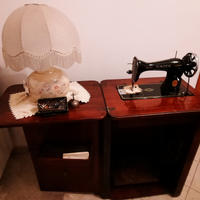 Macchina da cucire singer anni 50