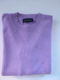 Maglione girocollo color lilla  Dsquared