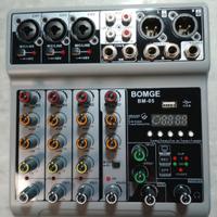 Mixer audio 4/5 canali Nuovo!