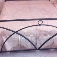 copriletto antico  in lino e pizzo Cantù 