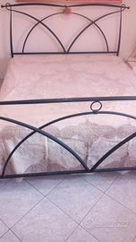 copriletto antico  in lino e pizzo Cantù 