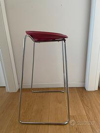 Sgabelli rossi Alma Design