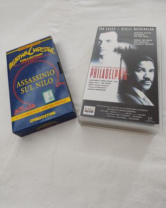 N. 2 Vhs " Assassinio sul Nilo" e Philadelphia "